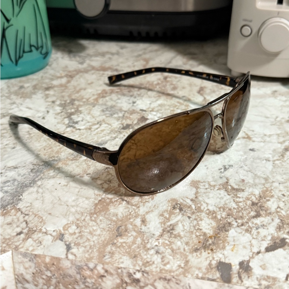 Nike Tortoise Shell Aviator Sunglasses